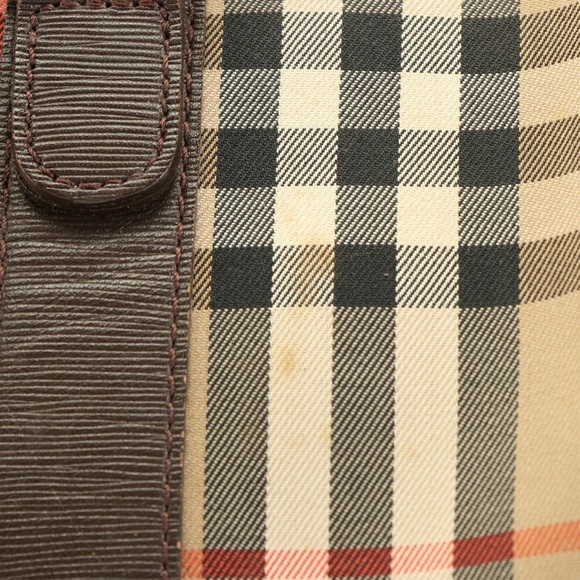 Burberry haymarket check Boston Bag - Picture 5 of 9